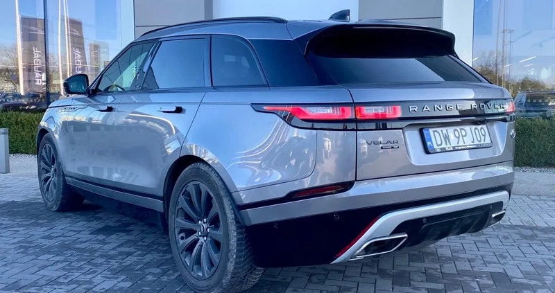 Land Rover Range Rover Velar cena 257770 przebieg: 76000, rok produkcji 2021 z Wrocław małe 137